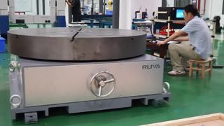 ST1000-D উচ্চ নির্ভুলতা ঘূর্ণমান প্ল্যাটফর্ম 400mm Payload 100kg